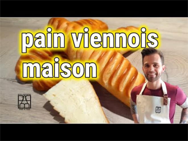 pain viennois maison - boulangeriepasapas