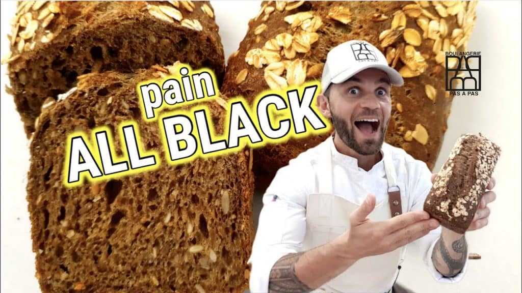 pain all black et vicking - boulangerie pas a pas