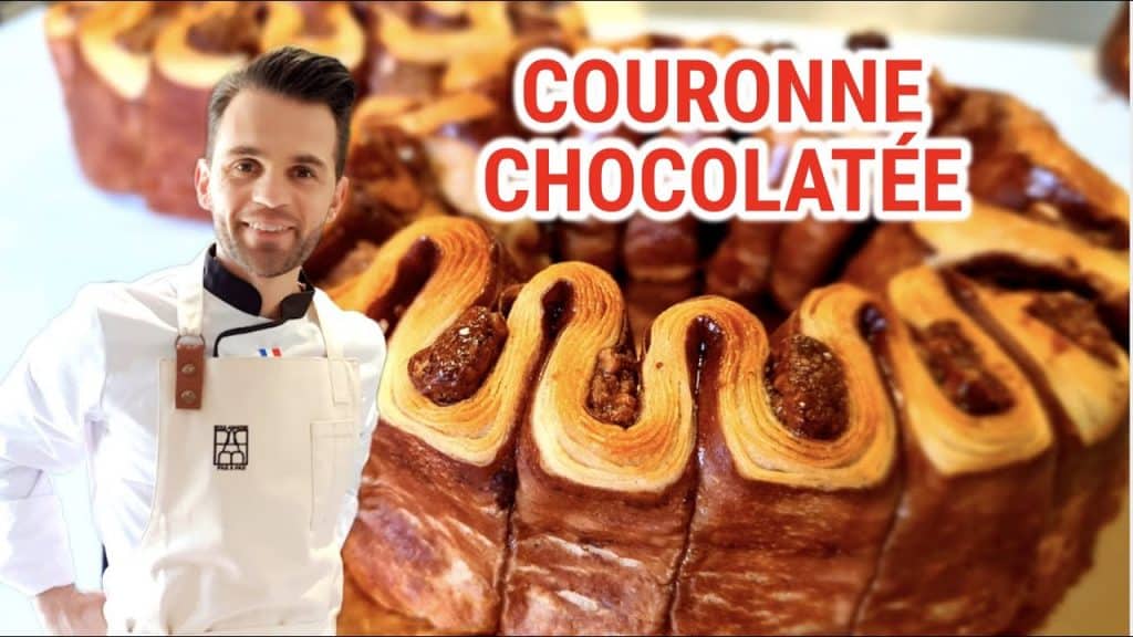 couronne chocolatée