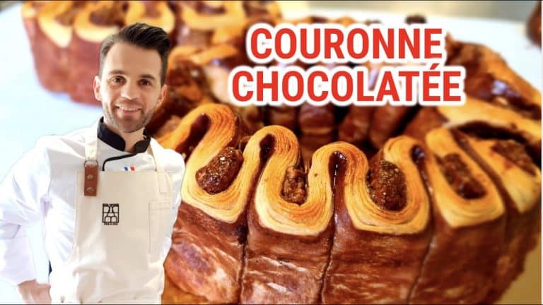 couronne chocolatée