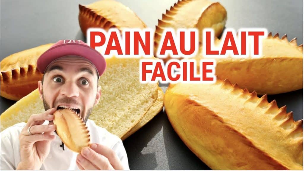 Pain au lait facile boulangerie pas à pas