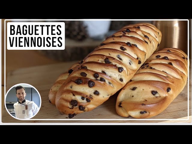 baguettes viennoises aux chocolat